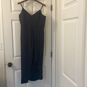 Lulus Navy Blue Midi Dress